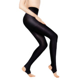 MD15-20mmHg Open Toe Compression Warm Pantyhose
