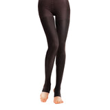 MD15-20mmHg Open Toe Compression Warm Pantyhose