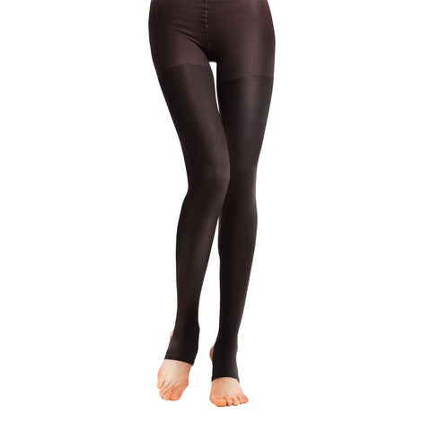 MD15-20mmHg Open Toe Compression Warm Pantyhose