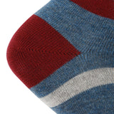 AAS Cotton Crew Stripe Dress Socks Colorful
