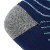 AAS Cotton Block Stripe Crew Dress Socks