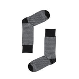 AAS Cotton Dress Comfort Stripe Crew Socks