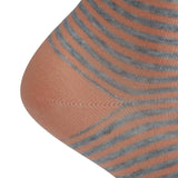 AAS Cotton Dress Comfort Stripe Crew Socks