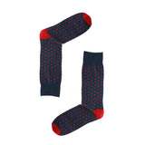 AAS Cotton Dress Socks Dots Crew Socks