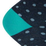 AAS Cotton Dress Socks Dots Crew Socks