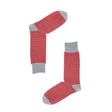 AAS Cotton Dress Stripe Crew Socks