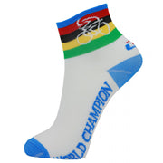 LIN Tour de France CoolMax Cycling Socks Blue Shirt