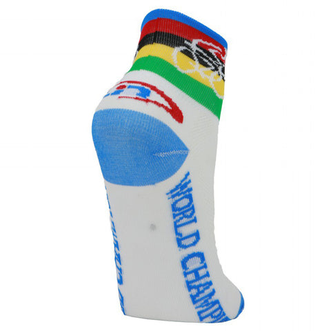 LIN Tour de France CoolMax Cycling Socks Blue Shirt