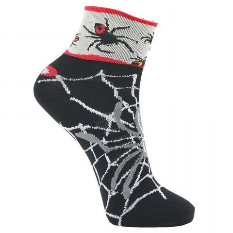 LIN Gym Training Cycling Socks Spider