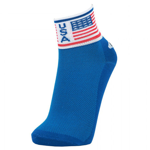 LIN Unisex Sports Bike Cycling Socks USA Flag