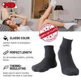 MD Ultra Comfort Bamboo Ankle Socks Cushioned (2 Pairs)