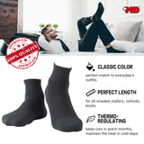 MD Ultra Comfort Bamboo Ankle Socks Cushioned (2 Pairs)