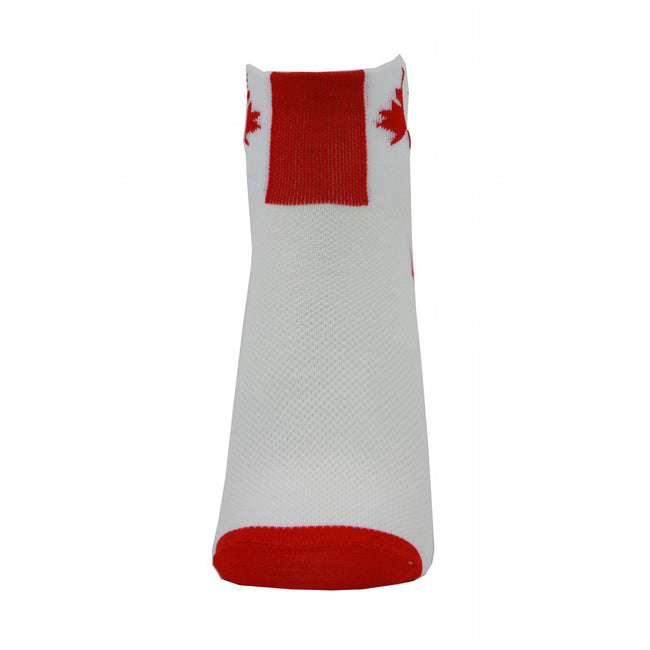 LIN Unisex Breathable Sports Cycling Socks Canada Flag