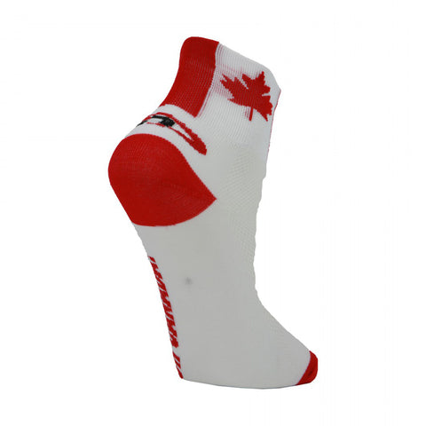 LIN Unisex Breathable Sports Cycling Socks Canada Flag