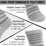 MD 6 Pairs Bamboo Cute Argyle Colourful Dress Socks