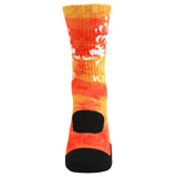 360 Print Cushion Basketball Athletic Sports Flag Socks