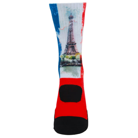 360 Print Flag Socks Cushion Basketball Athletic Outdoor Socks