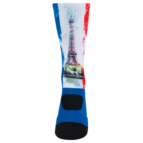 360 Print Flag Socks Cushion Basketball Athletic Outdoor Socks