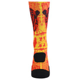 360 Print Cushion Basketball Athletic Outdoor Socks