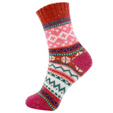 AAS Fun Colorful Wool Warm Knitting Socks Christmas