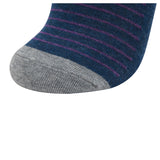 AAS Cotton Block Stripe Crew Dress Socks