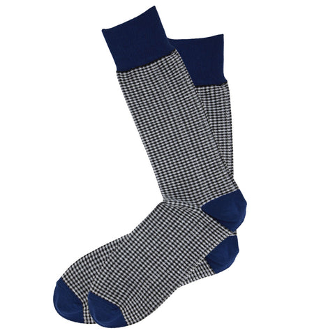 AAS Cotton Dress Socks Block Stripe Crew Socks