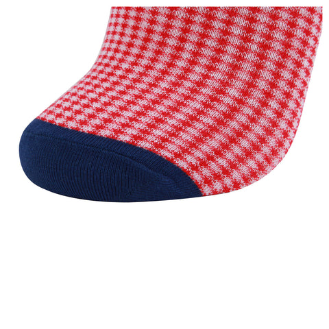 AAS Cotton Dress Socks Block Stripe Crew Socks