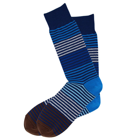 AAS Cotton Crew Dress Socks Colourful Stripe