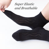 MD Ankle Bamboo Non-Binding Moisture Wicking Cushion Quarter Socks (2 Pairs)