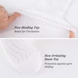 MD Bamboo Crew Socks Non-Binding Cushioned Moisture Wicking Dress Socks (2 Pairs)