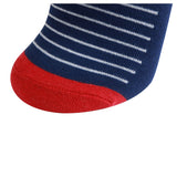 AAS Cotton Welt Colorful Thin Stripe Dress Socks