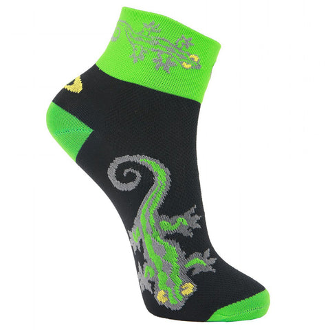 LIN Sports Bike Running Hiking Training Cycling Lizard Socks