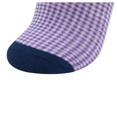 AAS Cotton Dress Socks Block Stripe Crew Socks