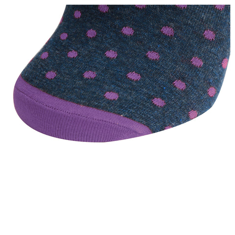 AAS Cotton Dress Socks Dots Crew Socks