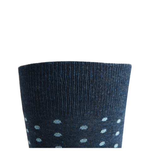 AAS Cotton Dress Socks Dots Crew Socks