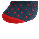 AAS Cotton Dress Socks Dots Crew Socks