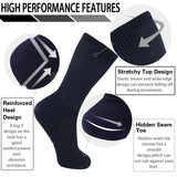 MD Mesh Antibacterial Bamboo Crew Socks Colorful