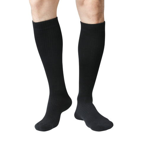 MD 8-15mmHg Knee High Compression Socks Cushion For Shin Splints