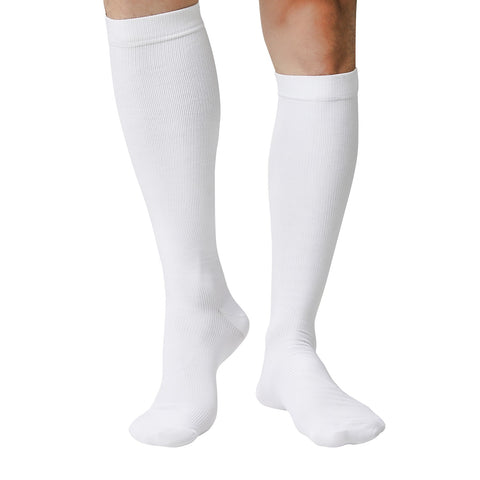 MD 8-15mmHg Knee High Microfiber Compression Socks