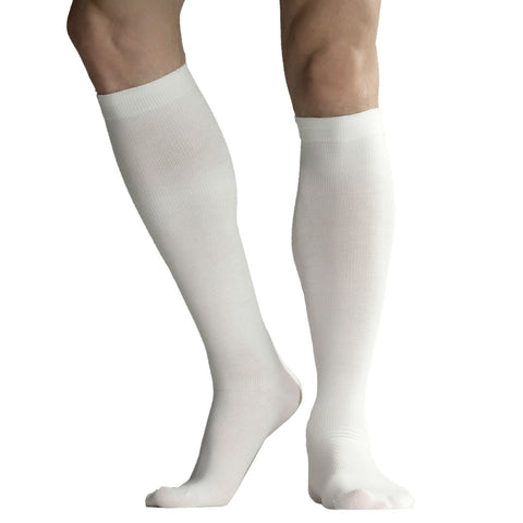 MD 8-15mmHg Knee High Microfiber Compression Socks