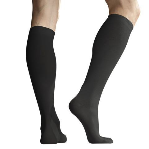 MD 8-15mmHg Knee High Microfiber Compression Socks