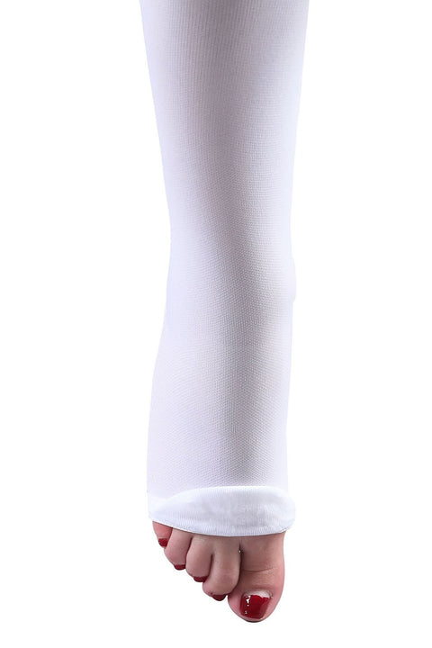 MD 15-20mmHg Knee High Compression Adjustable Toe Medical Support Socks