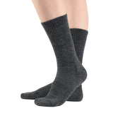 MD Merino Wool Thermal Winter Hiking Crew Socks Cushioned