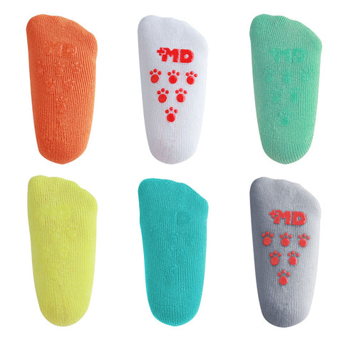 MD 6 Pairs Baby Super Soft Bamboo Full Cushioned Newborn Toddler Socks