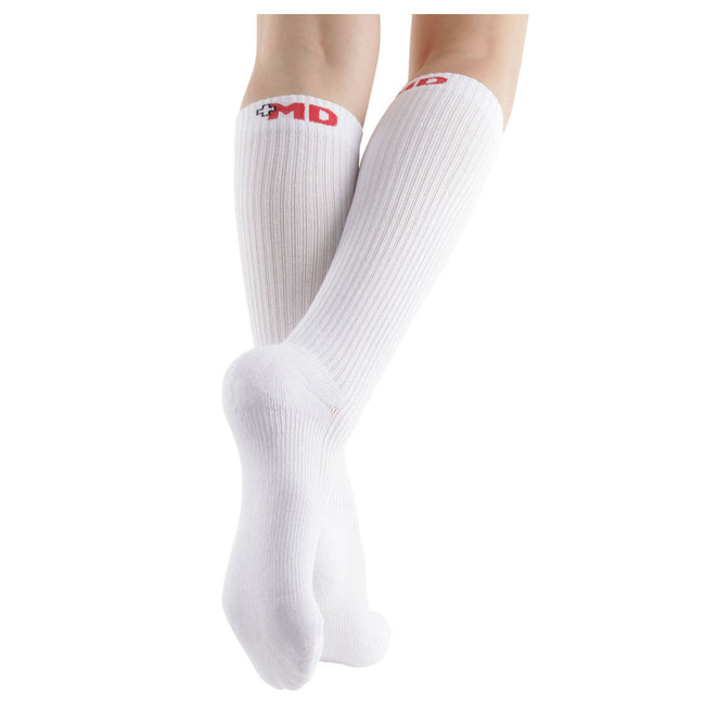 MD 8-15mmHg Knee High Compression Socks Cushion For Shin Splints