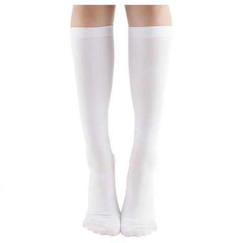 MD 8-15mmHg Knee High Microfiber Compression Socks