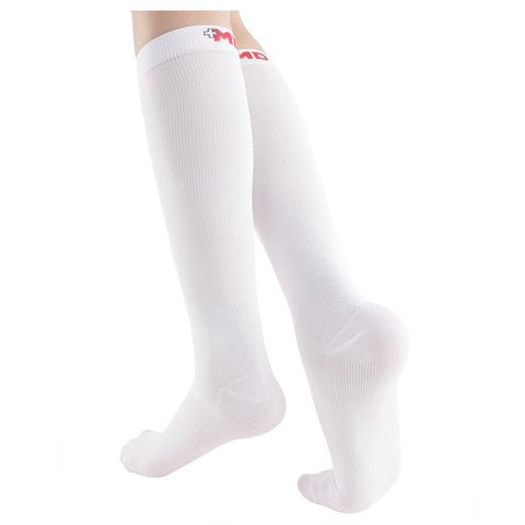 MD 8-15mmHg Knee High Microfiber Compression Socks