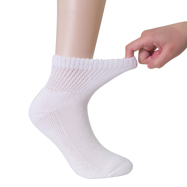 MD Polyester Loose Ankle Socks Cushion Circulatory