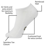 MD Unisex Breathabe Bamboo Socks No Show (2 Pairs)