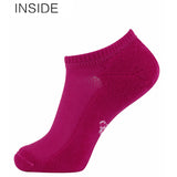 MD Bamboo Soft Wicking No Show Socks Colorful